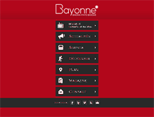 Tablet Screenshot of m.bayonne.fr